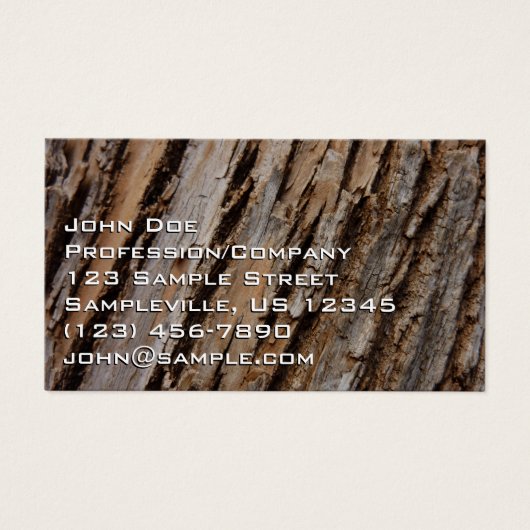 木の樹皮Iナチュラル抽象芸術テクスチャデザイン (正面)