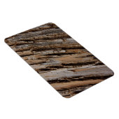 木の樹皮Iナチュラル抽象芸術テクスチャデザイン マグネット (右側)