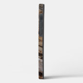 木の樹皮Iナチュラル抽象芸術テクスチャデザイン Case-Mate iPhoneケース (裏面 / 左)