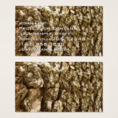 木の樹皮IIナチュラルテクスチャデザイン (正面&裏面)