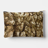 木の樹皮IIナチュラルテクスチャデザイン アクセサリーポーチ (裏面)