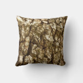 木の樹皮IIナチュラルテクスチャデザイン クッション (裏面)