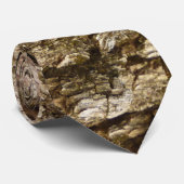 木の樹皮IIナチュラルテクスチャデザイン ネクタイ (ロール)