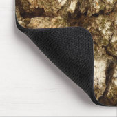 木の樹皮IIナチュラルテクスチャデザイン マウスパッド (コーナー)