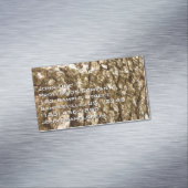 木の樹皮IIナチュラルテクスチャデザイン マグネット名刺 (インサイチュ)