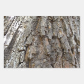 木の樹皮IIナチュラルテクスチャデザイン ラッピングペーパーシート (正面3)
