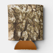 木の樹皮IIナチュラルテクスチャデザイン 缶クーラー (裏面)