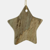 木の樹皮III自然抽象芸術質加工デザイン セラミックオーナメント (右)