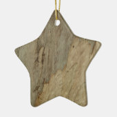 木の樹皮III自然抽象芸術質加工デザイン セラミックオーナメント (左)