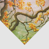 木の満月の絵画の芸術のお洒落な猫 薄葉紙 (詳細)