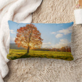 木の火 ランバークッション (ブランケット)