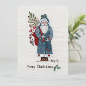 木の生えた父のクリスマスはメリークリスマス シーズンカード (スタンド正面)