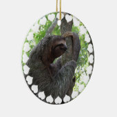 木の登山の怠惰のオーナメント セラミックオーナメント (右)