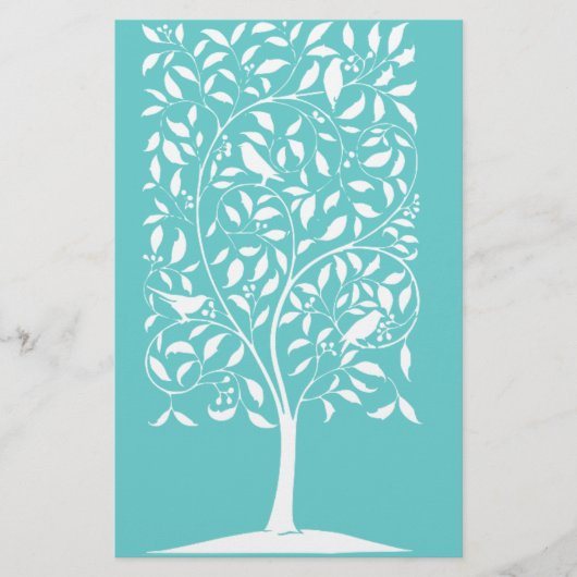 木の白い鳥 (正面)