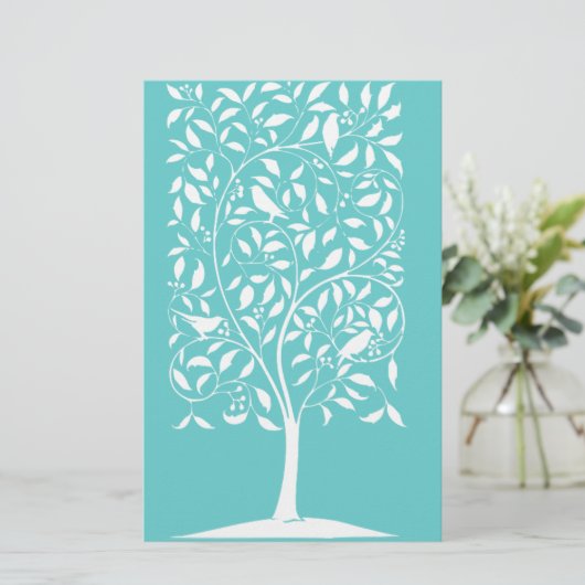 木の白い鳥 (スタンド正面)