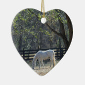 木の白馬 セラミックオーナメント (右)
