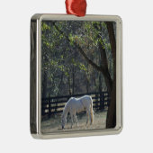 木の白馬 メタルオーナメント (右)