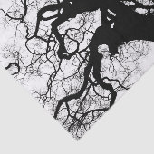 木の白黒シルエット 薄葉紙 (詳細)