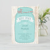 木の皮に描かれたマスンジャー 結婚式のイラスト 招待状 (スタンド正面)