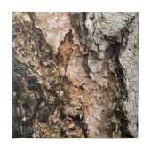 木の皮フェイクのテクスチャ タイル (正面)