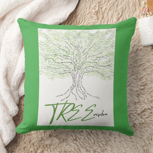 木の知恵 クッション (ブランケット)