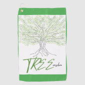 木の知恵 ゴルフタオル (正面)