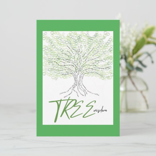 木の知恵 シーズンカード (スタンド正面)