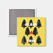 木の磁石を植える マグネット (正面/裏面)