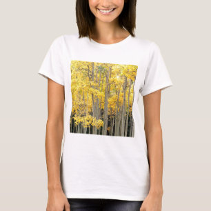 木の秋の《植物》アスペンのKenoshaのパスコロラド州 Tシャツ