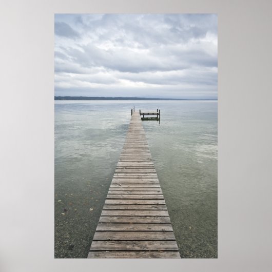 木の突堤 ポスター (正面)