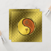 木の竜の年 カード (正面/裏面インサイチュ)