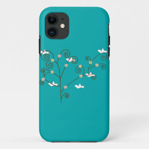 木の箱の中の鳩 iPhone 11 ケース