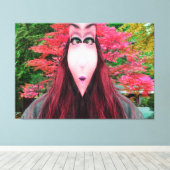 木の精 キャンバスプリント (インサイチュ (ウッドフロア))