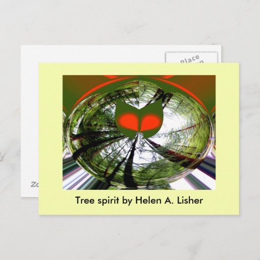 木の精 ポストカード (正面/裏面)