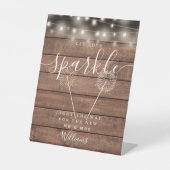 木の糸の光素朴を愛せよ 台座サイン (正面)