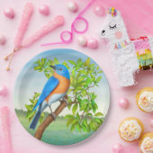 木の紙皿の東のブルーバード ペーパープレート (パーティー)