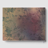 木の素朴枝とメイスンの瓶の結婚灯り ゲストブック (裏面)