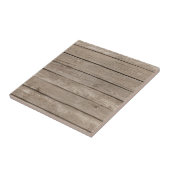 木の素朴背景 – 独自の文字を追加カスタムする タイル (側面)