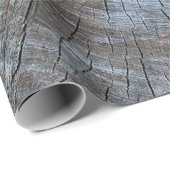 木の素朴輪のパターン ラッピングペーパー (ロールコーナー)