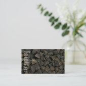 木の美しい山 名刺 (スタンド正面)