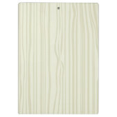 木の背景を持つメイソンの壺と花 クリップボード (裏面)