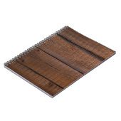 木の背景テクスチャ ノートブック (左側)