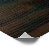 木の背景テクスチャ ポスター (角)