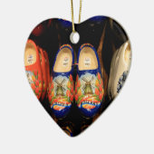 木の色彩の鮮やかな障害物、オランダ セラミックオーナメント (左)