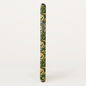 木の花のダマスク織パターン背景 Case-Mate iPhoneケース (裏面/右)