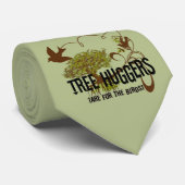 木の花4鳥の色を変更 ネクタイ (ロール)