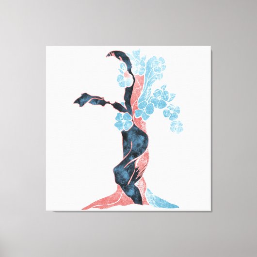 木の花 キャンバスプリント (正面)