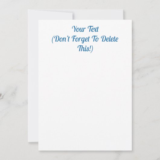 木の花 招待状 (裏面)