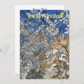 木の花 招待状 (正面/裏面)