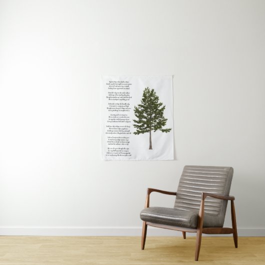 木の芸術と詩のように強い タペストリー (インサイチュ)